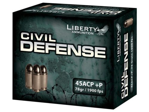Liberty Civil Defense 45ACP 78 Grain 20Rd Box - Ammo master - Ammo Depot USA