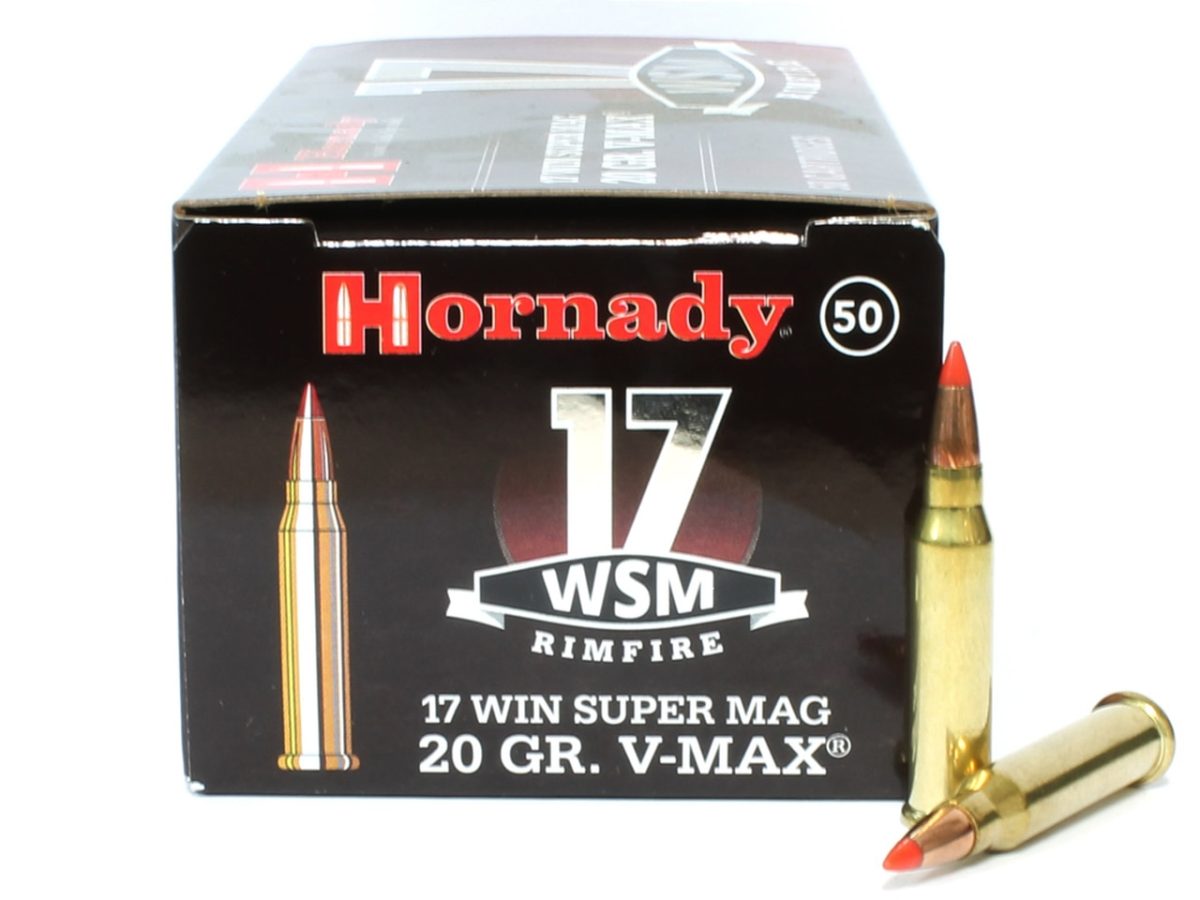 Hornady, .17 WSM, V-MAX, 20 Grain, 50 Rounds - Ammo master - Ammo Depot USA